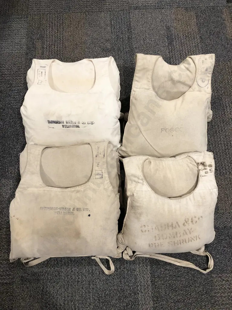 Two Boxes of Assorted Life Jackets Image 1++