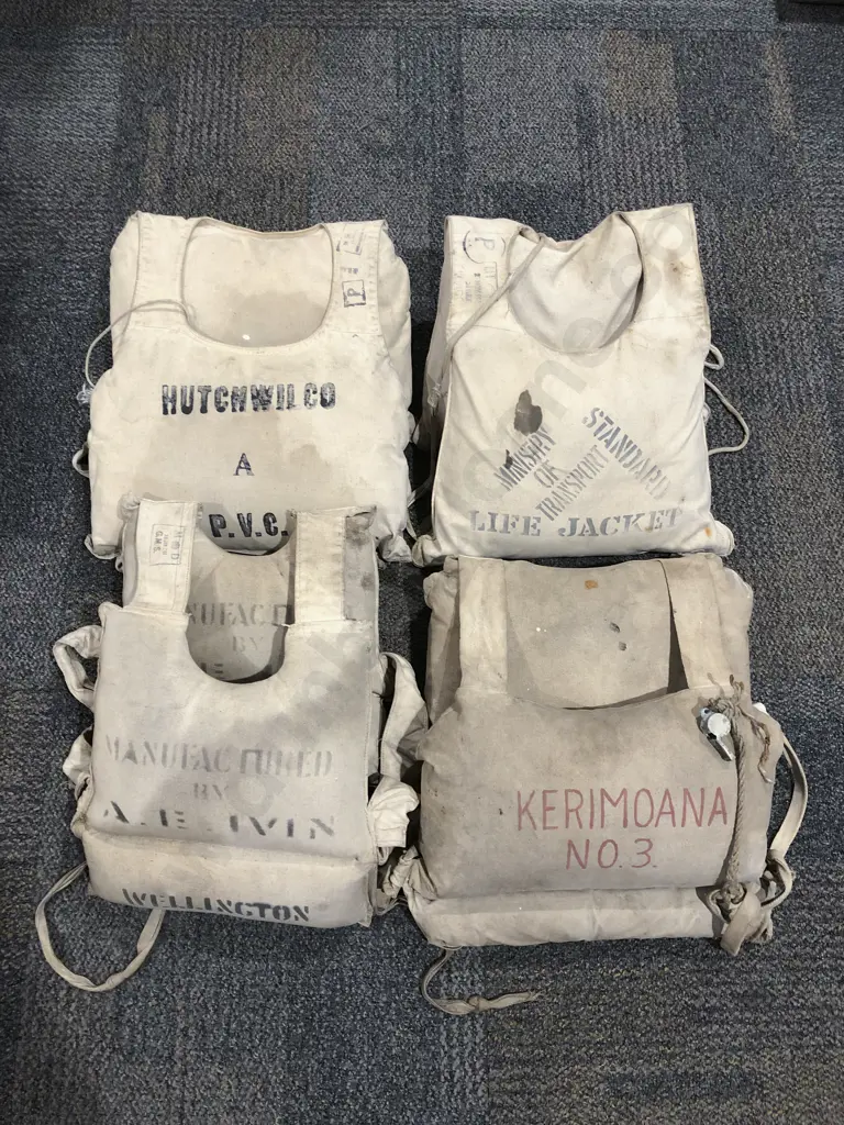 Two Boxes of Assorted Life Jackets Image 1++