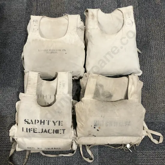 Two Boxes of Assorted Life Jackets