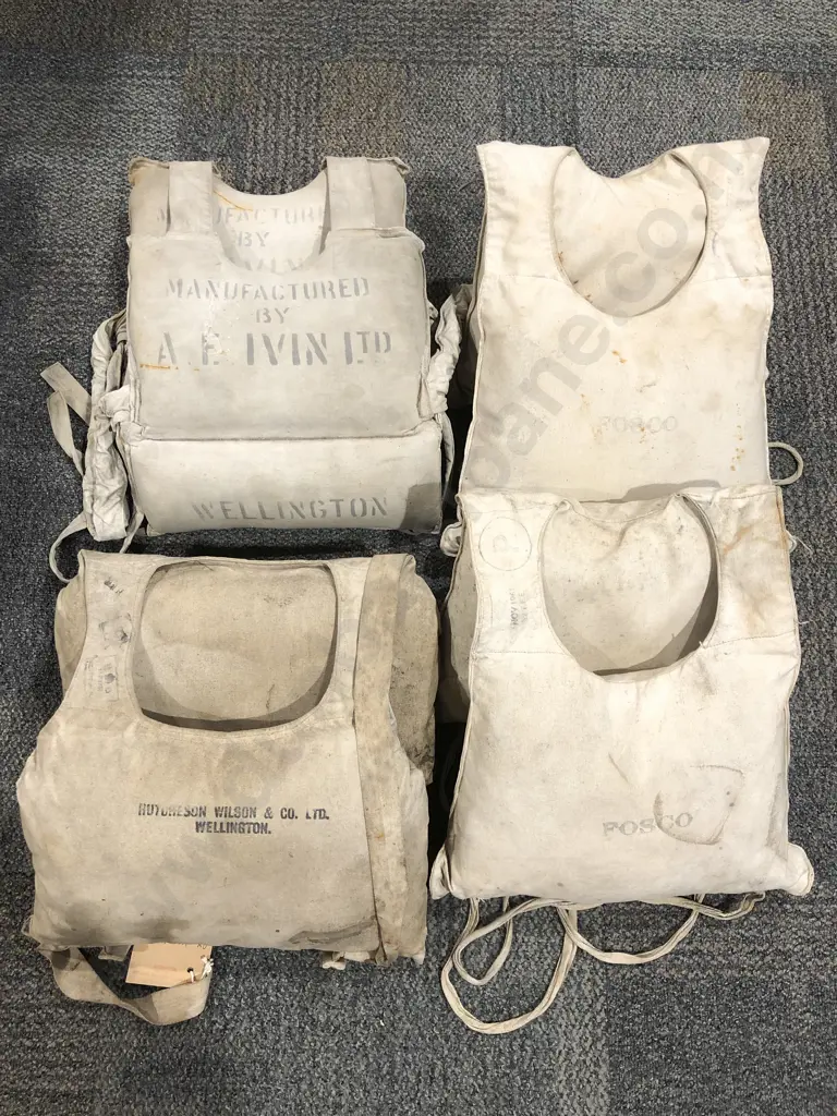 Two Boxes of Assorted Life Jackets Image 1++