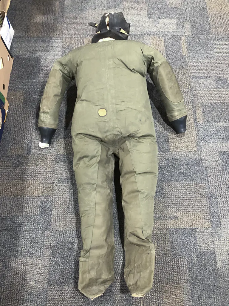 Rubberised Canvas Divers Suit Image 1++