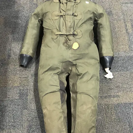 Rubberised Canvas Divers Suit