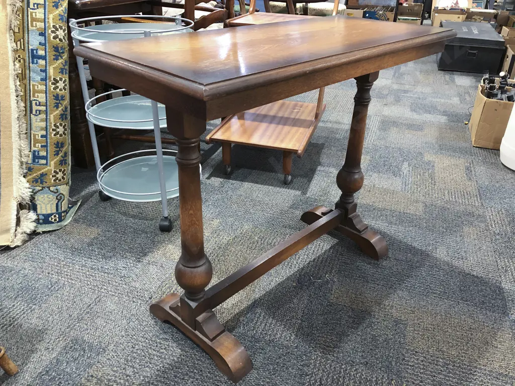 Oak Refectory Side Table Image 1++