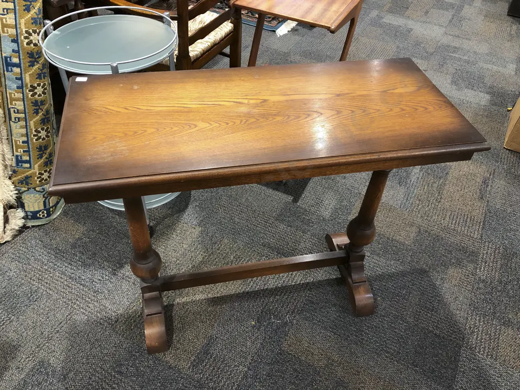 Oak Refectory Side Table Image 1++