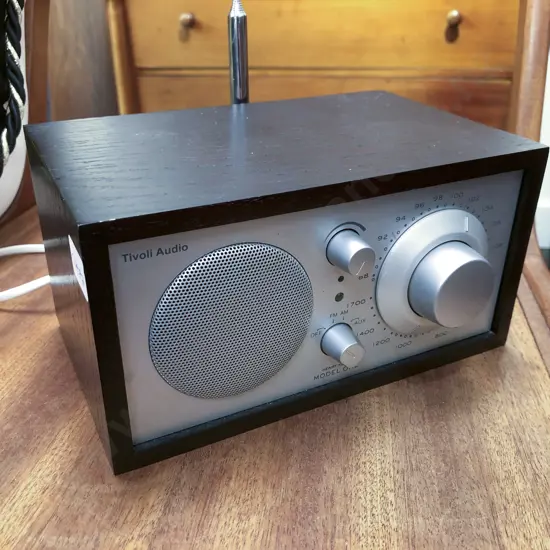 Tivoli Table Radio and Magazine Rack