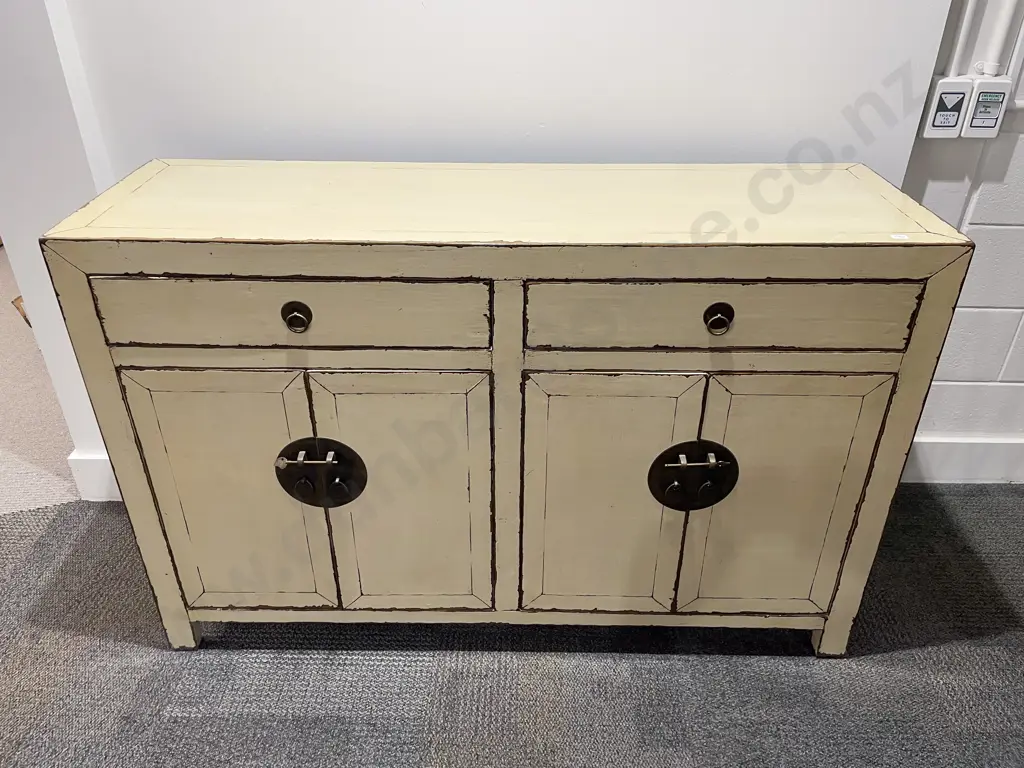 Lacquered Chinese Sideboard Image 1++