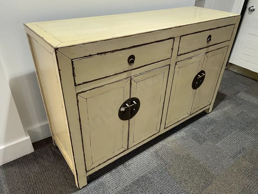 Lacquered Chinese Sideboard Image 1++