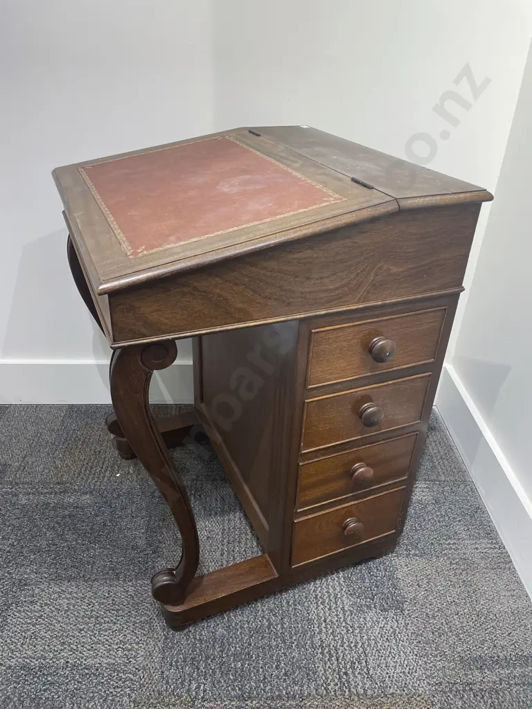 Mahogany Reproduction Davenport Image 1++