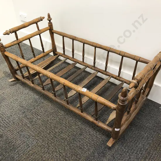 Antique Rocking Crib