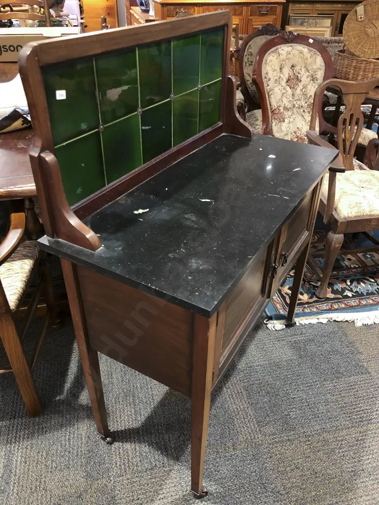 Tile Back Wash Stand Image 1++