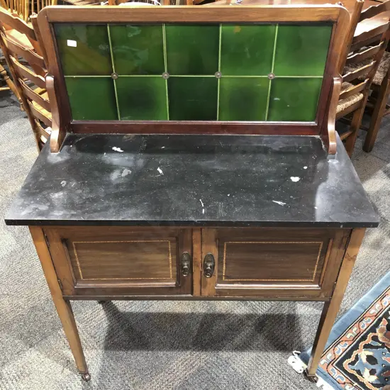 Tile Back Wash Stand