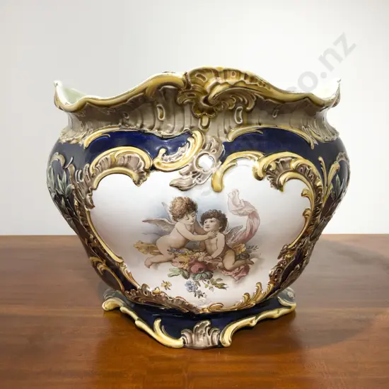 Floral Decorated Jardinière