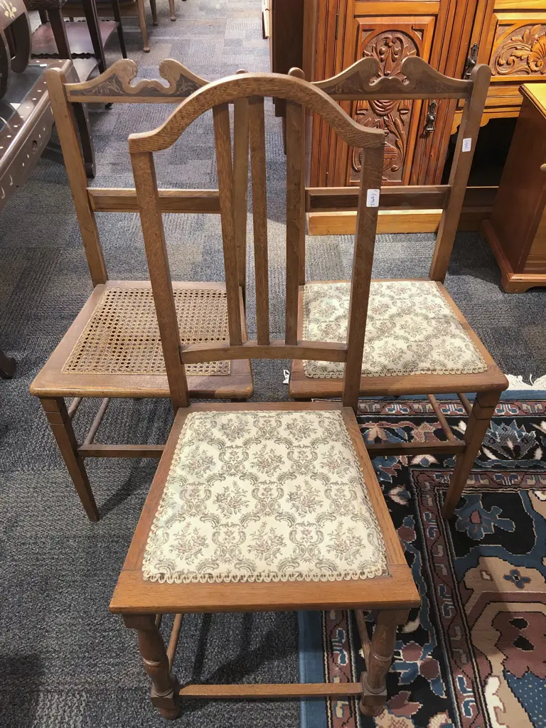 Three Assorted Side Chairs Image 1++