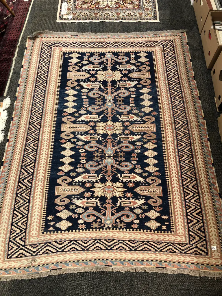 Afghan Woollen Rug Image 1++