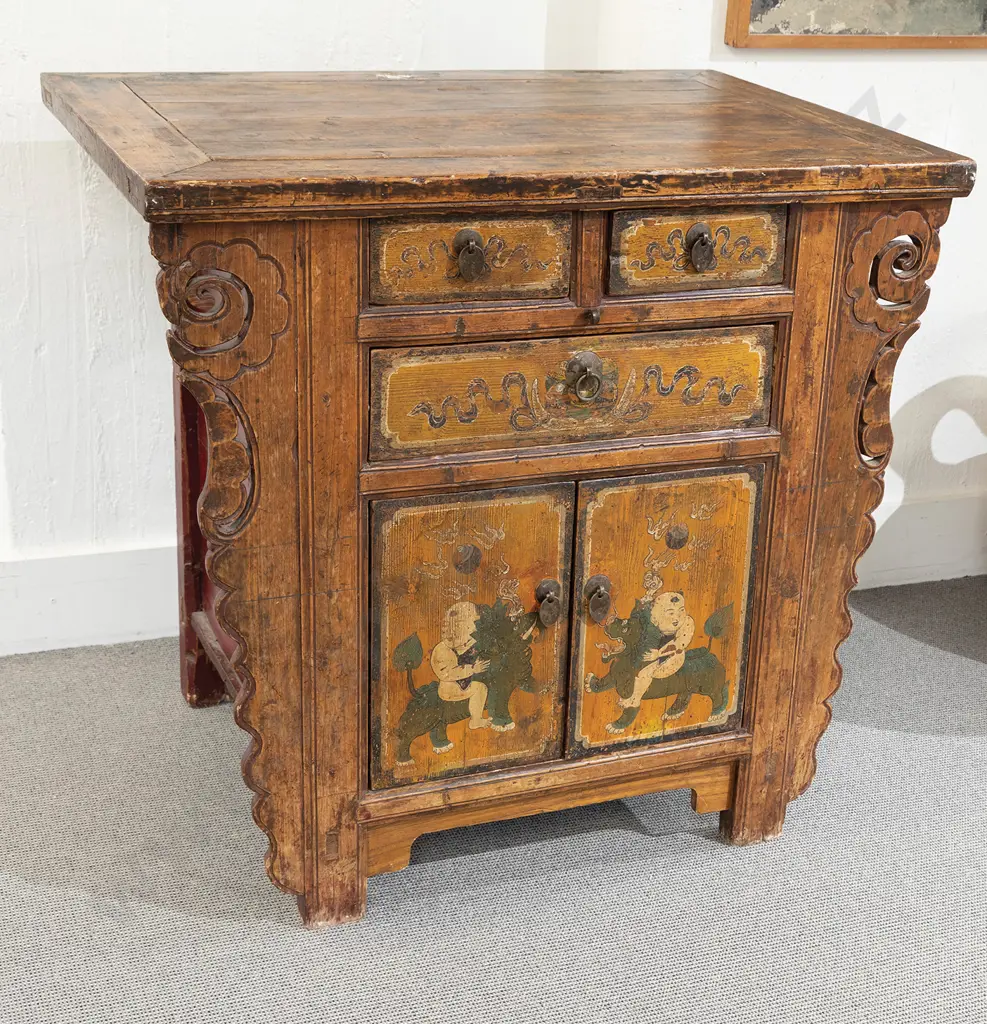 A 19th Century Northen Chinese Altar Cabinet Image 1++