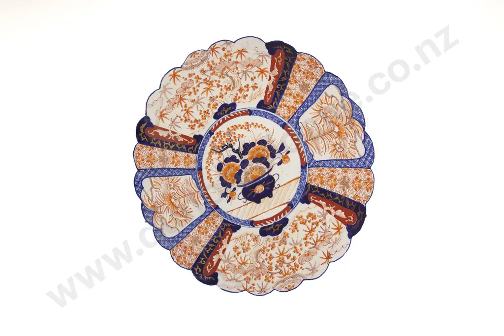 A Large And impressive Meiji Period Imari Charger Image 1++