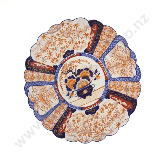 A Large And impressive Meiji Period Imari Charger