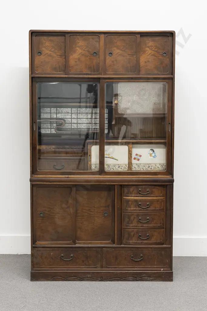 Japanese Late Taisho Period Mizuya-Dansu (Kitchen Chest) Image 1++