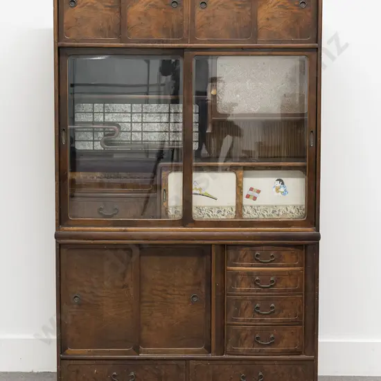 Japanese Late Taisho Period Mizuya-Dansu (Kitchen Chest)