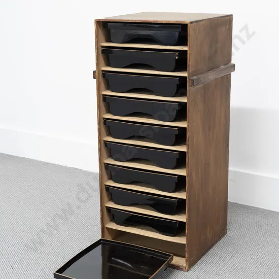 Paulownia Taisho Period Sui-Mono Zen (Restaurant Cabinet)