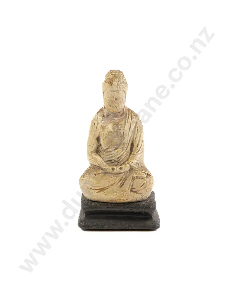 An Unusual Chinese Seated Buddha figure Image 1++