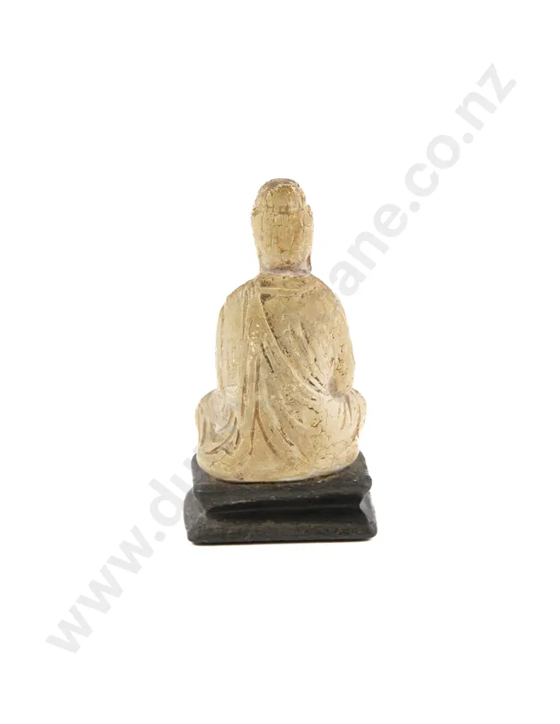 An Unusual Chinese Seated Buddha figure Image 1++