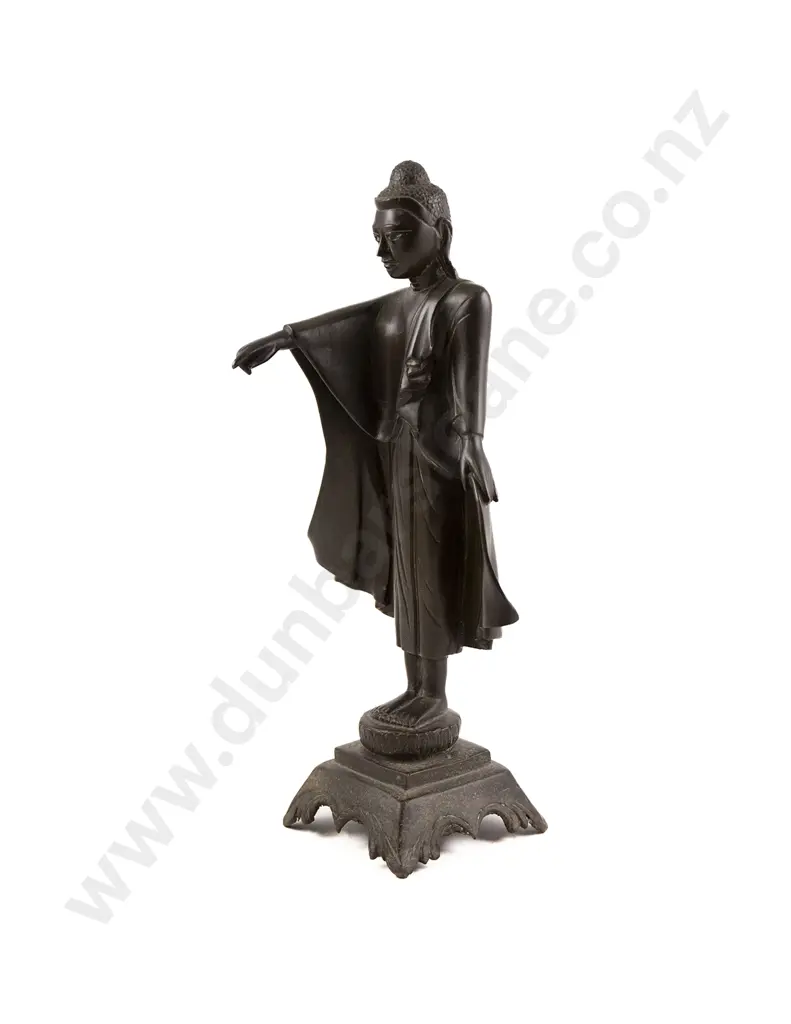 A 19th Century Thai Bronze Boddhisattva Image 1++