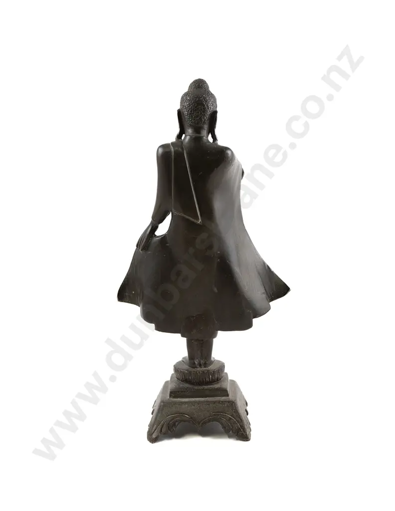 A 19th Century Thai Bronze Boddhisattva Image 1++