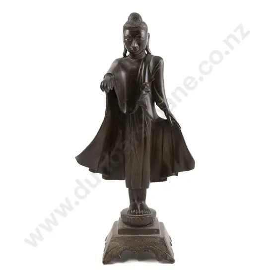 A 19th Century Thai Bronze Boddhisattva