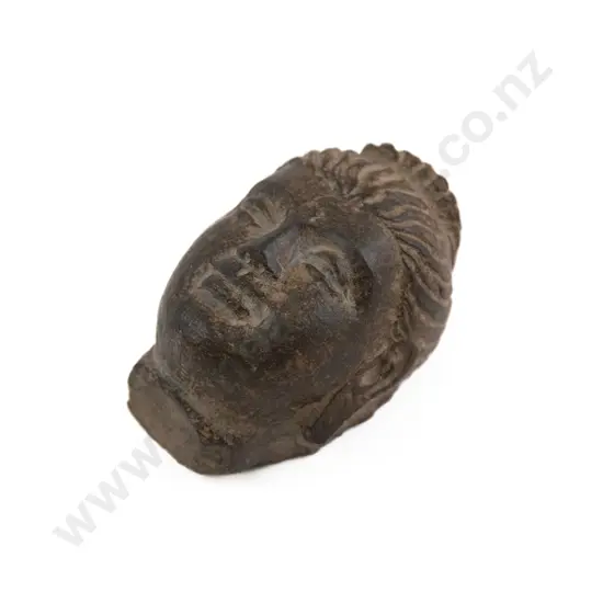 A Rare Indo-Parthia Period (First century Afghanistan) Stone Buddha Head