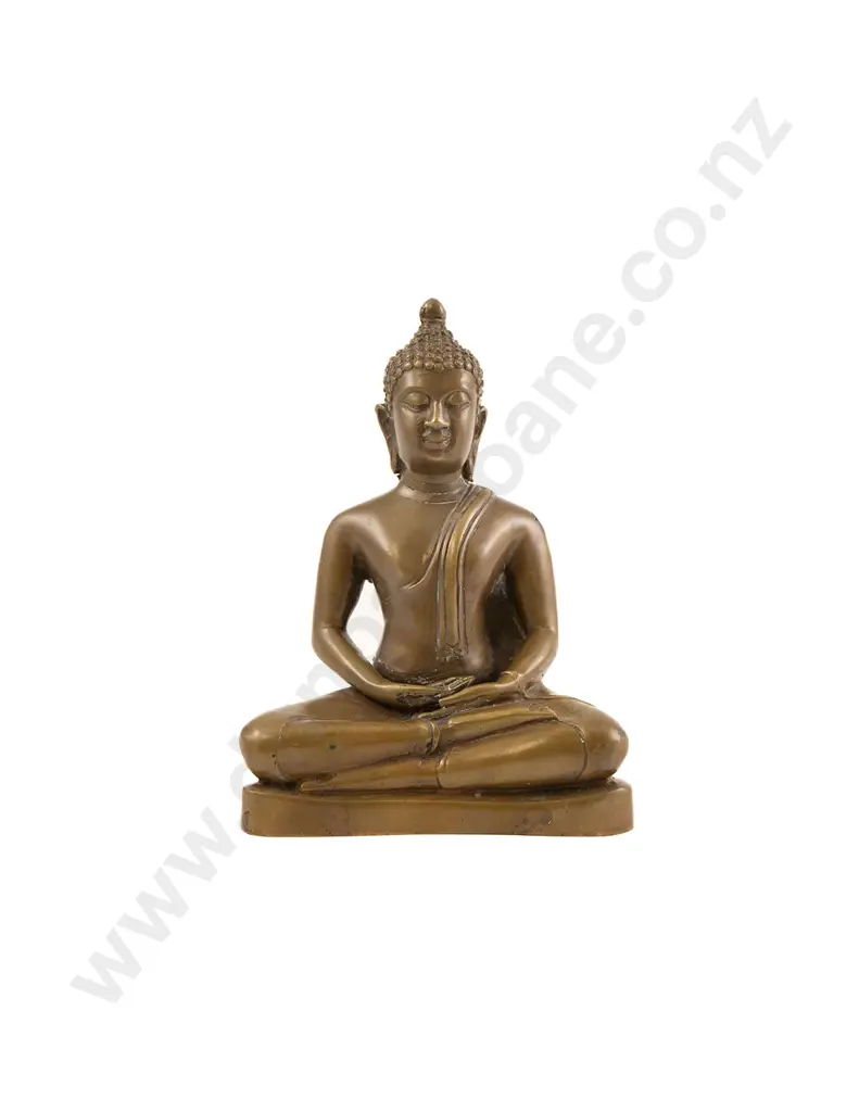 An Early 20th Century Thai Copper Buddha Figure Image 1++