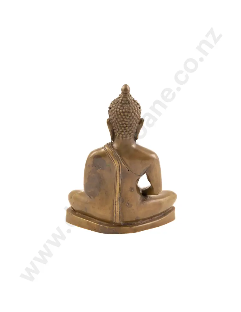 An Early 20th Century Thai Copper Buddha Figure Image 1++