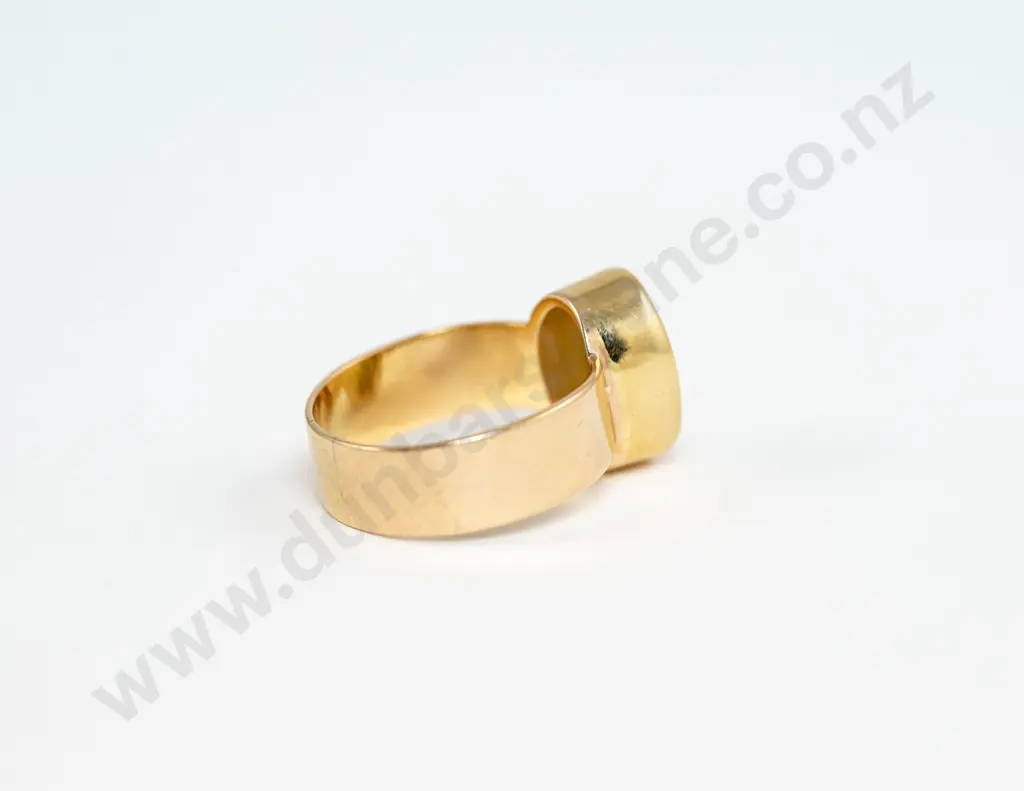 9ct Single Opal Dress Ring Image 1++