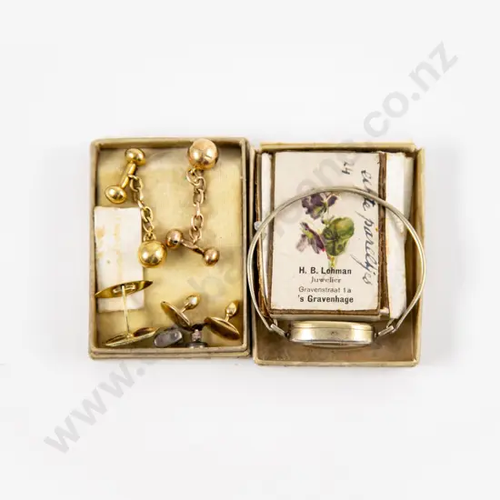 14ct Pair Cufflinks