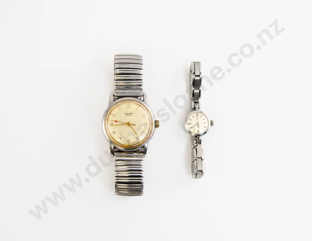 Omega Stainless Steel Ladies Wristwatch and Other Image 1++