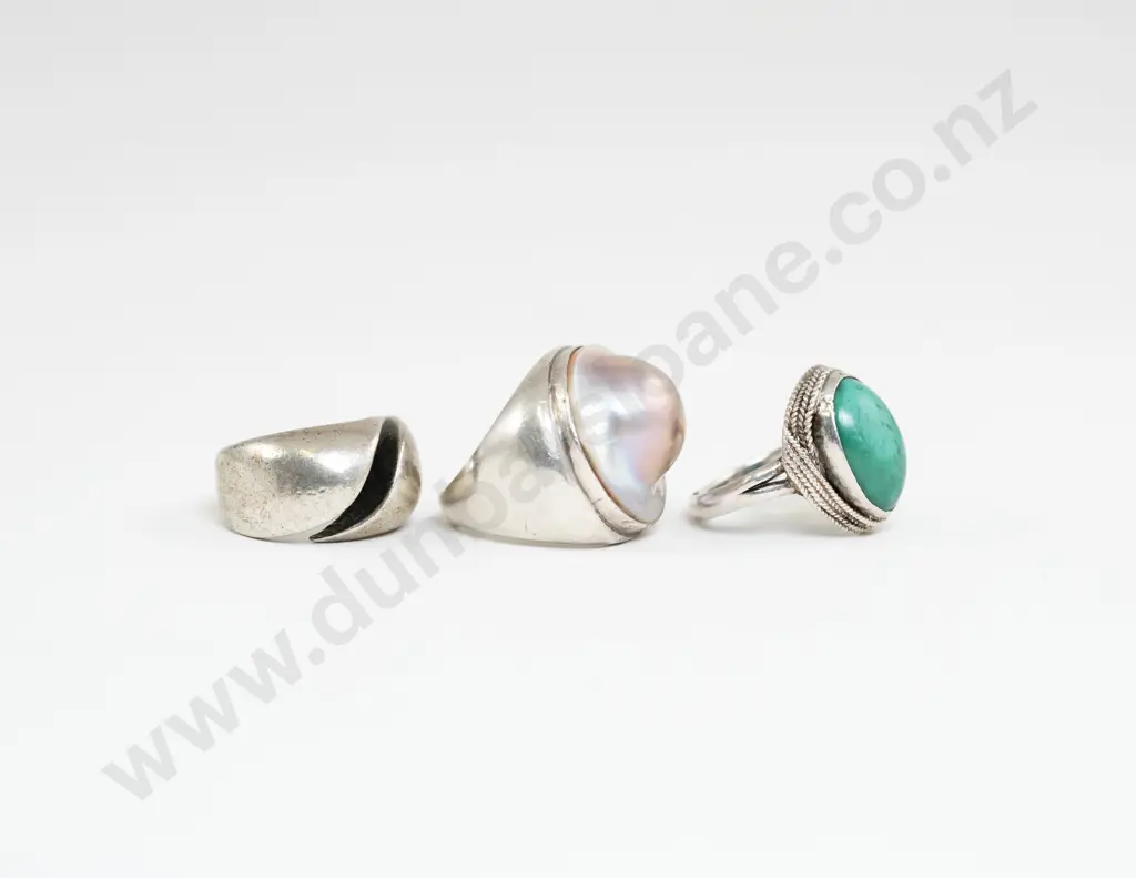 S/S Blister Pearl Dress Ring Image 1++