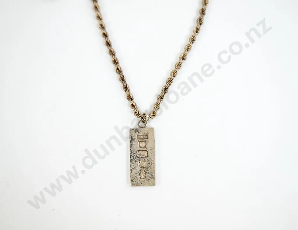 QEII S/S 1977 Silver Jubilee Ingot Image 1++