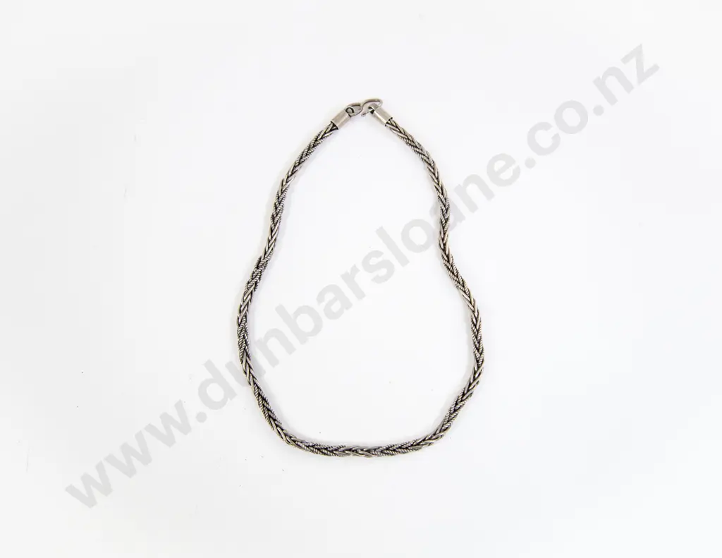 .925 Silver Fancy Link Neck Chain Image 1++