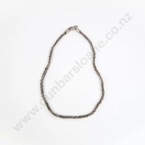.925 Silver Fancy Link Neck Chain