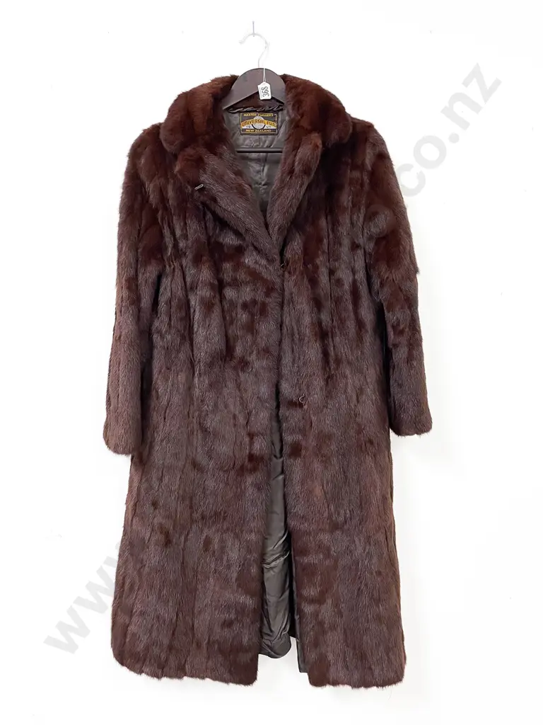 Vintage Full Length Mink Fur Coat Image 1++