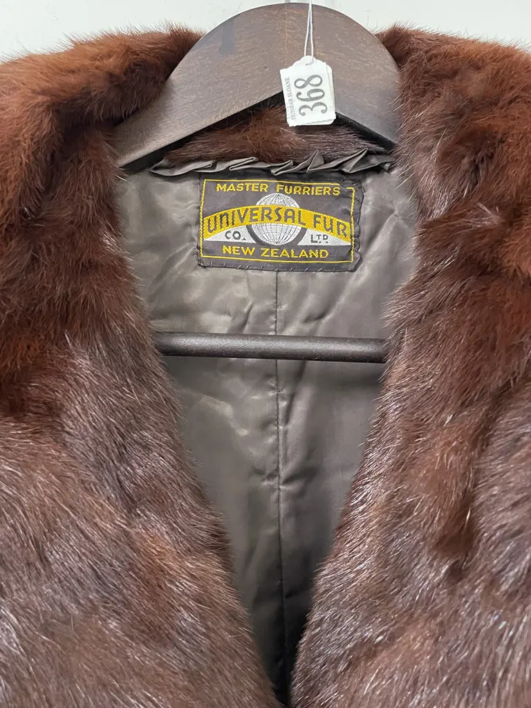 Vintage Full Length Mink Fur Coat Image 1++