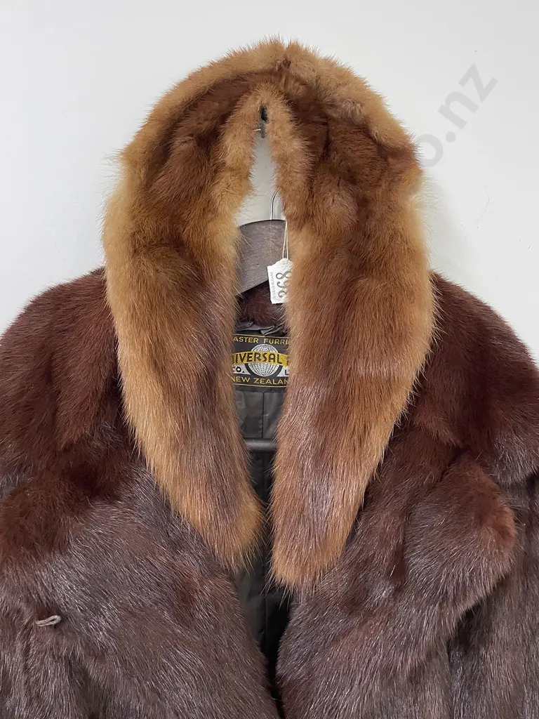 Vintage Full Length Mink Fur Coat Image 1++