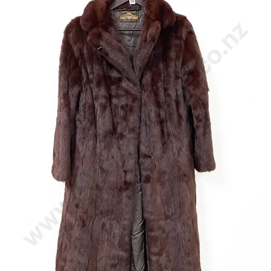 Vintage Full Length Mink Fur Coat