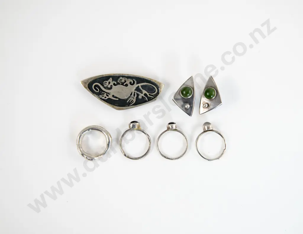 Collection of Silver Jewellery Image 1++