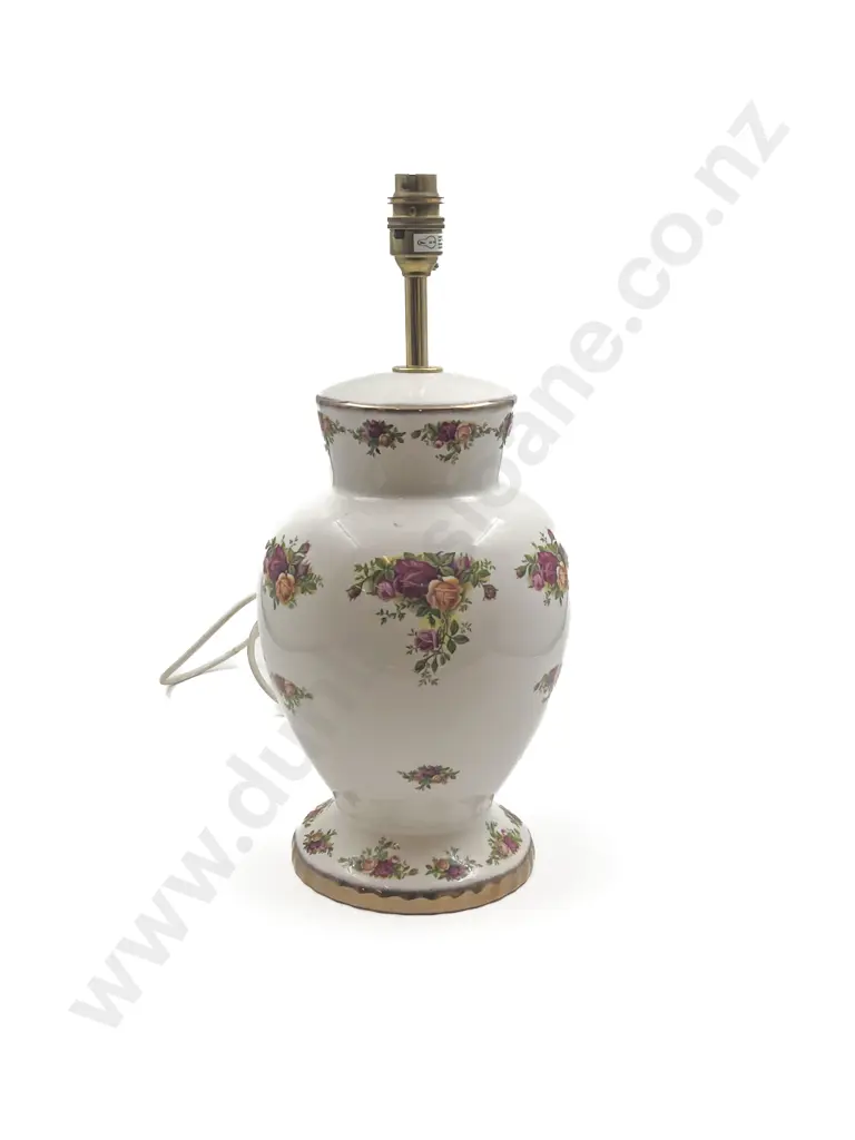 Royal Albert Old Country Roses Lamp Base Image 1++