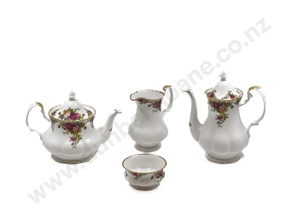 RA Old Country Roses 4pce Tea and Coffee Set Image 1++