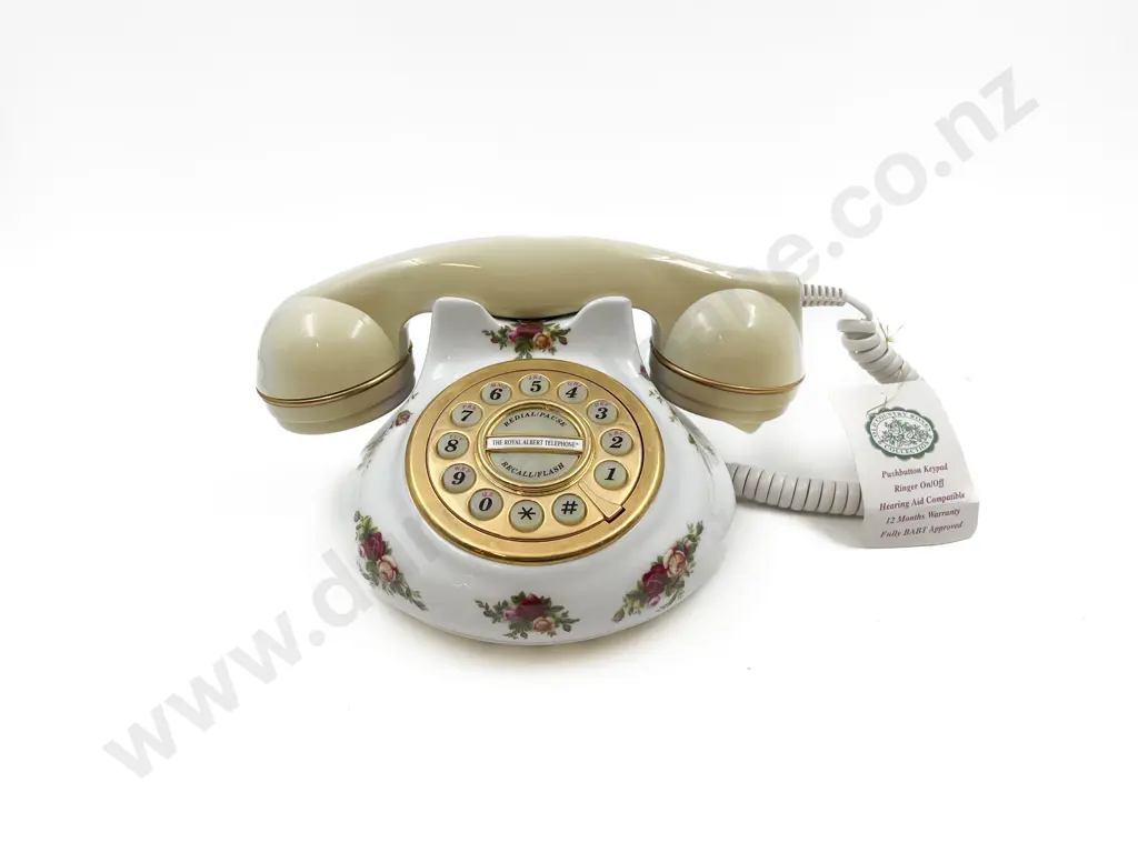 RA Old Country Roses Old Fashioned Telephone Image 1++