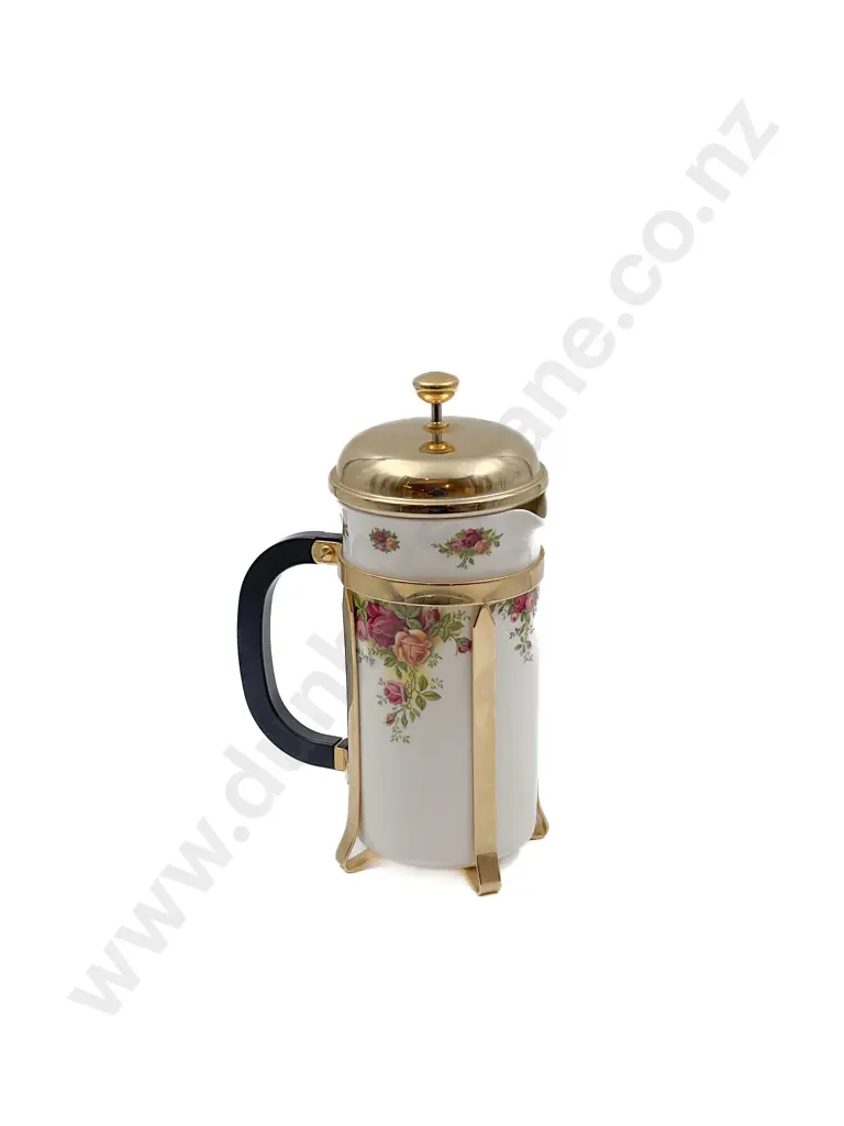 RA Old Country Roses Coffee Plunger Image 1++