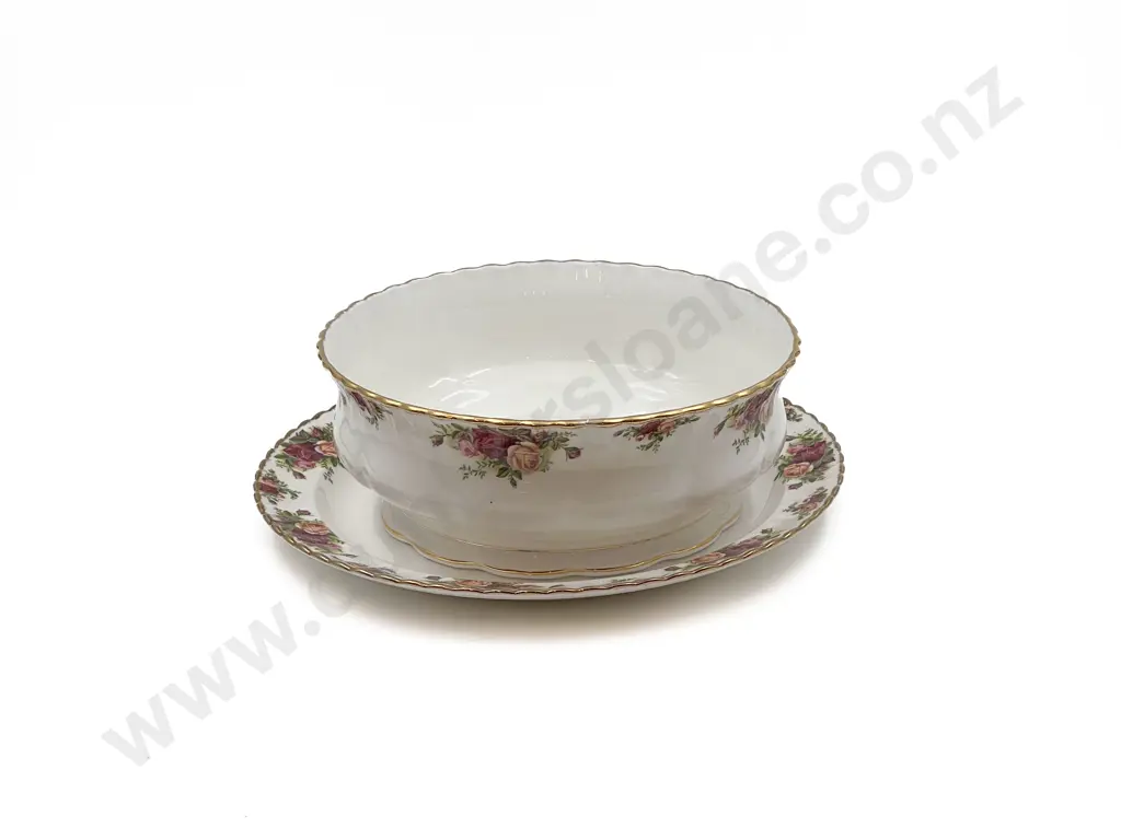 RA Old Country Roses Table Bowl with Large Plate Image 1++