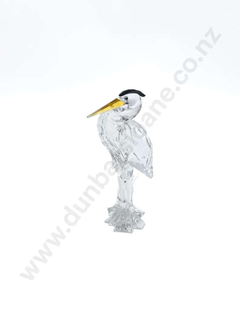 Swarovski Heron on Tree Ornament Image 1++